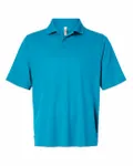 Men's Nova Performance Pique Polo Electric Blue