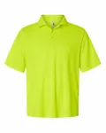 Men's Nova Performance Pique Polo SAFETY YELLOW