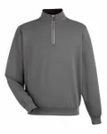 Men's Caves Quarter-Zip Tech Pullover Dark Shadow Grey Heather