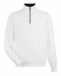 Men's Caves Quarter-Zip Tech Pullover WHITE