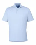 Men's USA Made Mini Stripe Tech Polo Bluff