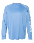 T-shirt à manches longues PFG Terminal Tackle™ Capuchon blanc/ Blanc