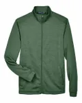 Veste Newbury Colorblock Mélange Fleece Full-Zip pour homme Forêt/ Bruyère forestière