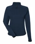 Pull quart de tour en jersey marbré Fairway pour femme MARBRE NAVY