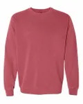 Sweatshirt teint dans la masse Cramoisi
