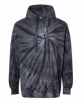 Cyclone Tie-Dyed Sweatshirt à capuche NOIR