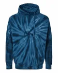 Cyclone Tie-Dyed Sweatshirt à capuche Marine