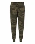 Women's California Wave Wash Sweatpants Forest Camo Heather