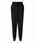 Women's Silex Knit-Waist Scrub Joggers BLACK