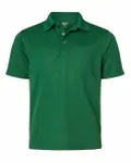 Youth Saratoga Performance Mini Mesh Polo Hunter Green