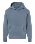 Youth Midweight Pigment-Dyed Hooded Sweatshirt Pigment Slate Blue