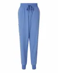 Women's Silex Knit-Waist Scrub Joggers Ceil Blue