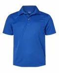 Youth Saratoga Performance Mini Mesh Polo ROYAL