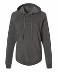 Women's Jordan Angel Fleece Hooded Sweatshirt Charcoal