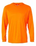 T-shirt à capuche à manches longues Bahama Performance Orange néon