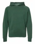 Youth Lightweight Special Blend Raglan Hooded Sweatshirt Moss
