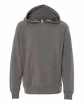 Youth Lightweight Special Blend Raglan Hooded Sweatshirt NICKEL