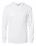 T-shirt à capuche à manches longues Bahama Performance BLANC