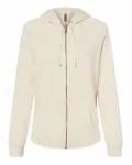 Sweatshirt à capuche zippé California Wave Wash pour femme OSSE