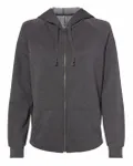 Sweatshirt à capuche zippé California Wave Wash pour femme OMBRE