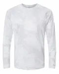 Cabo Camo Performance Long Sleeve T-Shirt WHITE