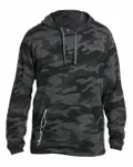 Men's Tailgate Hooded Sweatshirt Black Camo Heather