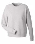 Women's Garment-Dyed Crew GREY HEATHER