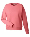 Women's Garment-Dyed Crew Jetty Red
