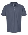 Polo 50/50 Sport Pique pour hommes Bleu marine