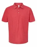 Polo 50/50 Sport Pique pour hommes Rouge bruyère
