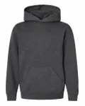 Youth Hooded Sweatshirt Heather Charcoal