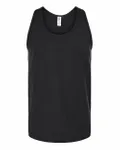 Unisex Fine Jersey Tank Top BLACK