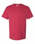 ComfortWash by Hanes - T-shirt teint dans la masse pour hommes L'automne cramoisi