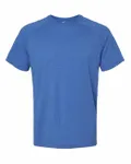 Bella + Canvas - T-shirt raglan CVC chiné pour hommes Heather True Royal