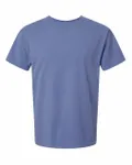 ComfortWash by Hanes - T-shirt teint dans la masse pour hommes Bleu frontière