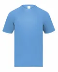 Augusta Sportswear Adult Attain Wicking Short-Sleeve T-Shirt Columbia Blue