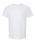Bella + Canvas - T-shirt raglan CVC chiné pour hommes Mélange blanc solide