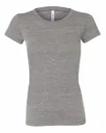 Bella + Canvas - T-shirt à manches courtes en Triblend pour dames Triblend gris