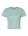 Bella + Canvas - t-shirt court fluide pour dames Bleu poussière