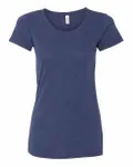Bella + Canvas - T-shirt à manches courtes en Triblend pour dames Triblend marine