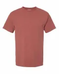 ComfortWash by Hanes - T-shirt teint dans la masse pour hommes Rouge Nantucket