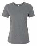 Bella + Canvas - t-shirt à manches courtes pour dames - Relaxed Heather CVC Gris foncé
