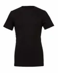 Bella + Canvas Unisex Heather CVC T-Shirt Solid Black Blend