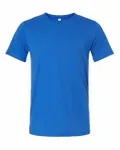 Bella + Canvas Unisex Heather CVC T-Shirt Solid True Royal Blend