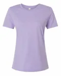 Bella + Canvas - t-shirt à manches courtes pour dames - Relaxed Heather CVC Bruyère Lavande foncée