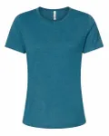 Bella + Canvas - t-shirt à manches courtes pour dames - Relaxed Heather CVC Heather Deep Teal