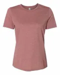 Bella + Canvas - t-shirt à manches courtes pour dames - Relaxed Heather CVC Heather Mauve