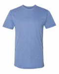 American Apparel t-shirt unisexe à manches courtes en Triblend Bleu athlétique