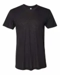 American Apparel t-shirt unisexe à manches courtes en Triblend Tri-noir