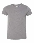 Bella + Canvas - T-shirt à manches courtes en Triblend pour les jeunes Triblend gris